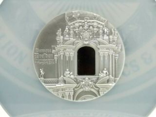 2014 $10 Palau 2oz Silver Tiffany Art " Baroque Dresden " Ngc Pf68 Matte Rp