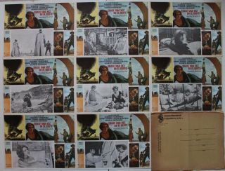 Once Upon A Time In The West Mexican Lobby Card Set Sergio Leone