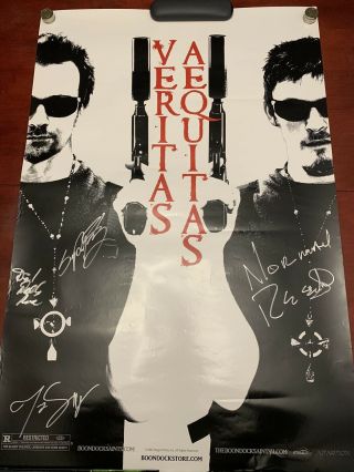 The Boondock Saints - Autographed Movie Poster