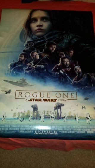 Rogue One A Star Wars Story - Ds Movie Poster D/s 27x40 - Final Dmr