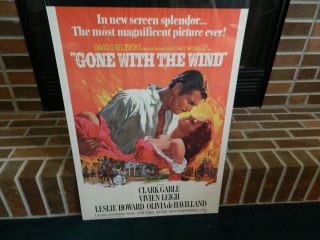 Gone With The Wind Poster 1967