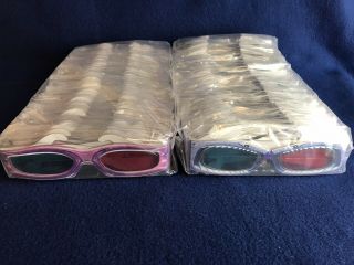 50 Pairs (100) Movie House Sharkboy And Lavagirl 3d Glasses