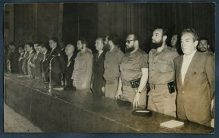 Revolution Comm Ernesto Guevara & Congress Invitees Cuba 1960 Alberto Korda Y 76