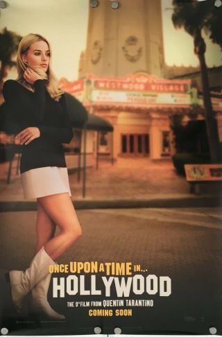 Once Upon A Time In Hollywood One Sheet Ds,  Rolled,  Movie Poster