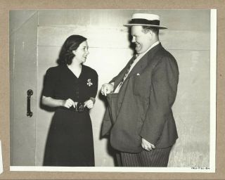 Oliver Hardy And Patsy Kelly - Great Picture