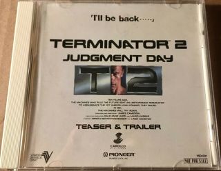 Terminator 2 Judgement Day Teaser & Trailer Vsd (video Single Disk)