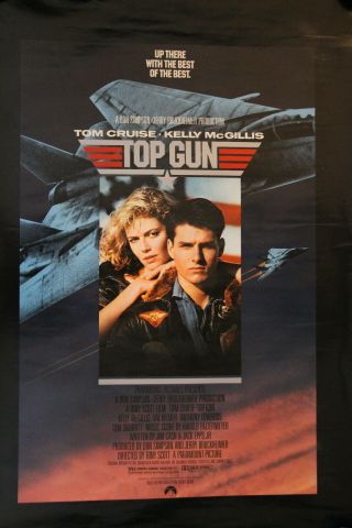 Top Gun (1986) Rolled Amc Theater Poster 40 " X27 "