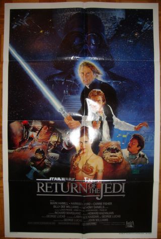Star Wars:episode Vi - Return Of The Jedi - R.  Marquand - Sci - Fi - Os Int’l Style B (27x4