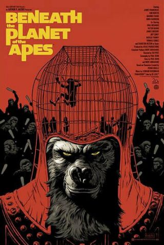 Beneath The Planet Of The Apes Poster Mondo Art Print Limited Ed Paolo Rivera
