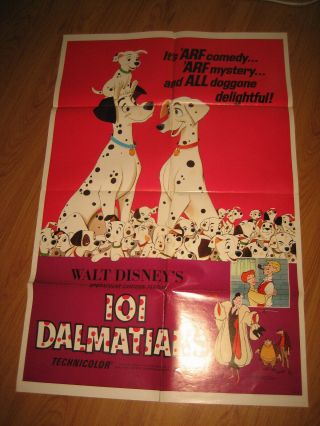 101 Dalmatians 1sh Movie Poster