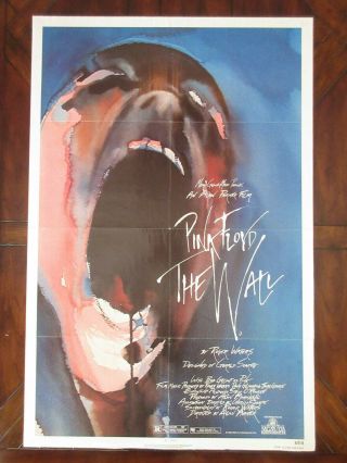 Pink Floyd - - - The Wall (1982) Movie Poster - Single - Sided Folded 820130