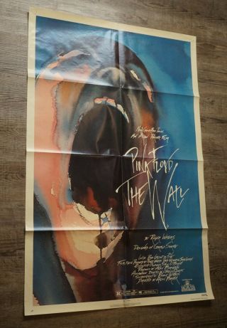 1982 Pink Floyd The Wall Movie Poster 27 " X 41 "