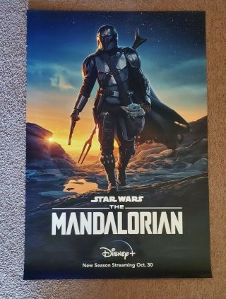 The Mandalorian Star Wars 27x40 Regular 1 - Sheet Ds Movie Poster Double Sided
