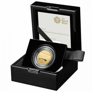 2020 Royal Music Legends Queen £25 Pound Gold Proof 1/4oz Coin Box 3
