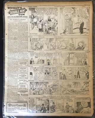 1933,  KING KONG,   Newspaper Movie Ad (Scarce/Vintage) Emporia,  Kansas 3