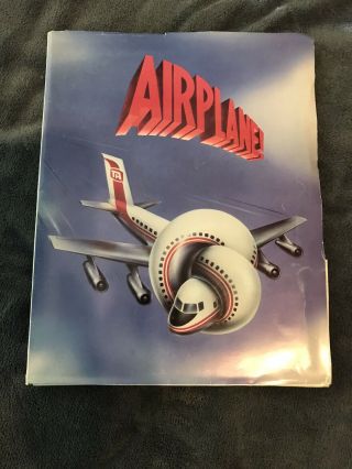Airplane Complete Paramount Press Kit From 1980.  12 Great Photos.  Bios & Notes