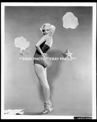 Marilyn Monroe Sexy Pin Up Swim Suit Glamour Photo