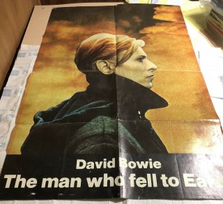 David Bowie The Man Who Fell To Earth 1976 Movie Poster