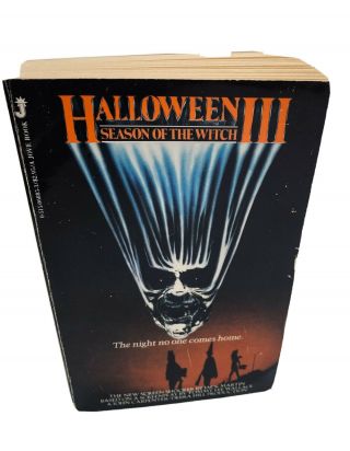 Halloween 3 Iii Season Of The Witch Paperback Novel 1982 Jack Martin Rare