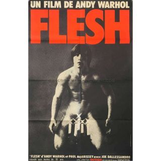Flesh Movie Poster 0 - 32x47 In.  - 1968 - Andy Warhol,  Paul Morrissey,