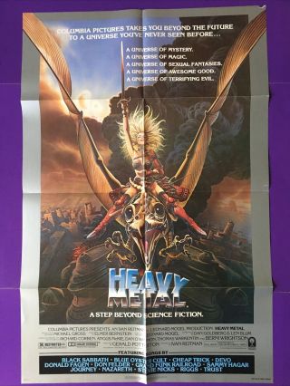 Heavy Metal Movie Poster Style A 1981