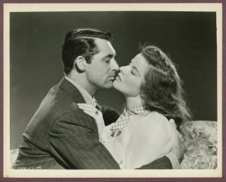 Katharine Hepburn & Cary Grant Romantic 1939 8x10 Glamour Photo J1029