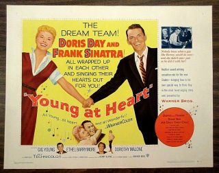 Young At Heart (1955) Rolled 22x28 - Frank Sinatra,  Doris Day,  Gig Young