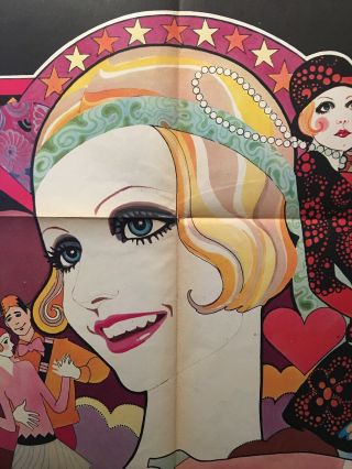 The Boy Friend 1972 Folded Italian 2 Fogli Movie Poster 39”x55” Twiggy 2