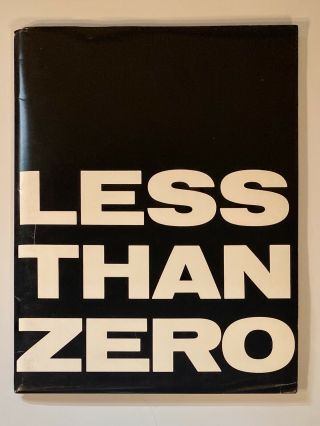 Less Than Zero 1987 Movie Press Kit 7 Stills Production Notes Robert Downey Jr