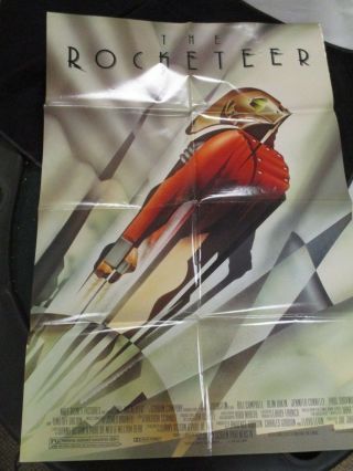 Vintage Movie Poster 1 Sh The Rocketeer Billy Campbell Jennifer Connelly 1991