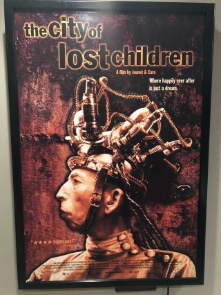 Vintage Movie Poster: The City Of Lost Children (1995) Approx 27 X 40