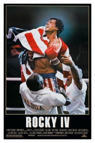Rocky Iv (1985) Movie Poster - Rolled