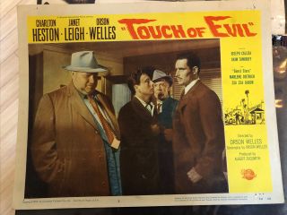Touch Of Evil Film Noir Lobby Card From 1958 In F
