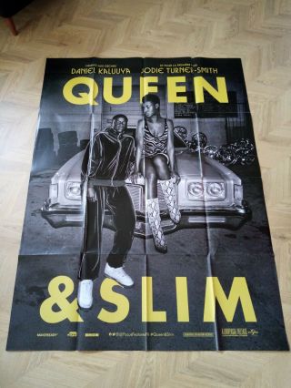 Movie Poster Queen And Slim French Grande 47x63 Inches
