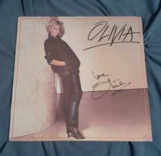 Olivia Newton John - Autographed " Totally Hot " Album