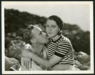 Norma Shearer,  Leslie Howard " A Soul " Vintage 1931 Photo