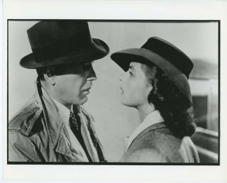 Humphrey Bogart And Ingrid Bergman " Casablanca " 1942