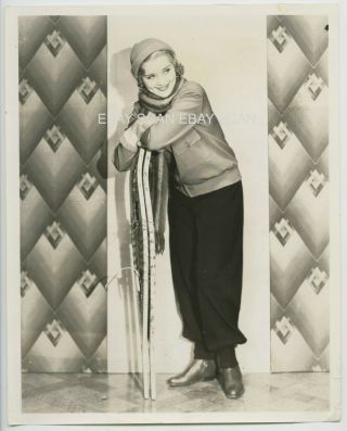 Marian Marsh Vintage Outdoor Winter Fashion Portrait