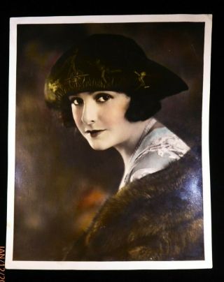 Norma Talmadge,  Silent Movie Star Of The Roaring 20s.  Rare Publicity Photo.