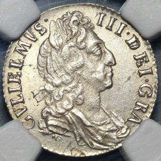 1697 Ngc Ms 63 William Iii 6 Pence Great Brtiain State Coin (19102004c)