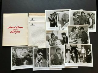 Just One Of The Guys (1985) - Movie Press Kit W/photos & Press News