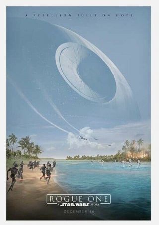 Rogue One A Star Wars Story Ds Double Sided Theatrical Teaser 27x40 Poster