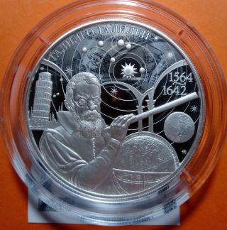 Russia 2014 25 Rubles The 450th Anniversary Of The Birthday Of Galileo Galilei
