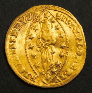 1789,  Venice,  Ludovico Manin.  Gold Zecchino Ducat Coin.  3.  45gm 2