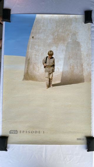 Star Wars Episode 1 Movie Poster Teaser 27x40 Double Sided