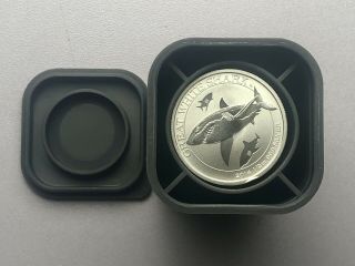 (roll Of 25) 2014 Australia 50 Cents Silver 1/2 Ounce Great White Shark Bu