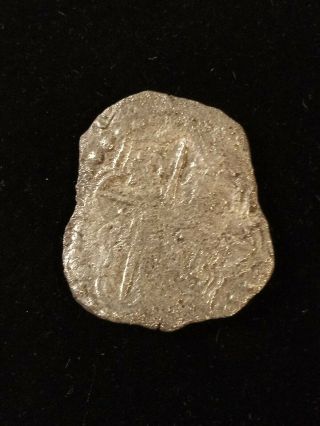 Atocha Shipwreck Treasure Coin 8 Reales Mel Fisher 1622 Shipwreck - Grade 4