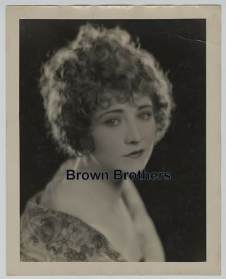 1920s Hollywood Betty Compson Sheer Chiffon Oversized DBW Photos (2 Edwin Hesser 2