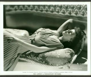 Sultry Ida Lupino Portrait Photo Double Weight Fn/vf 1939