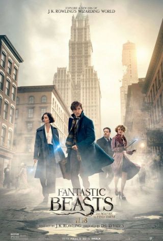 Fantastic Beasts And Where To Find Them Movie Poster Ds Orig Bus Shelter 48x70